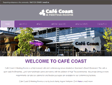 Tablet Screenshot of cafecoast.com