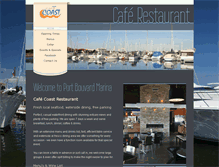 Tablet Screenshot of cafecoast.com.au